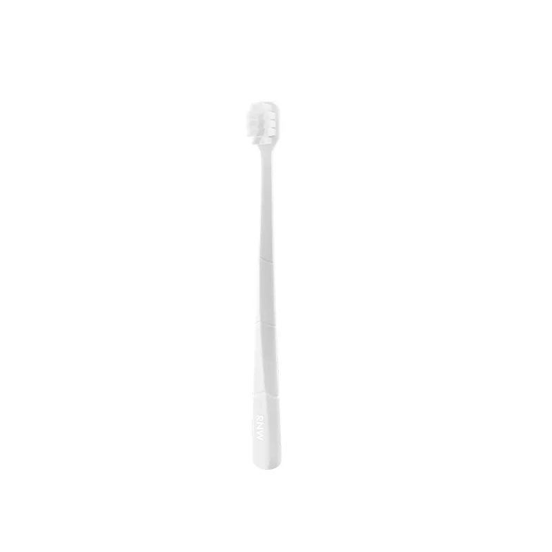 RNW Ультрамягкая зубная щетка для защиты десен, 4 шт, Small Head White Toothbrush