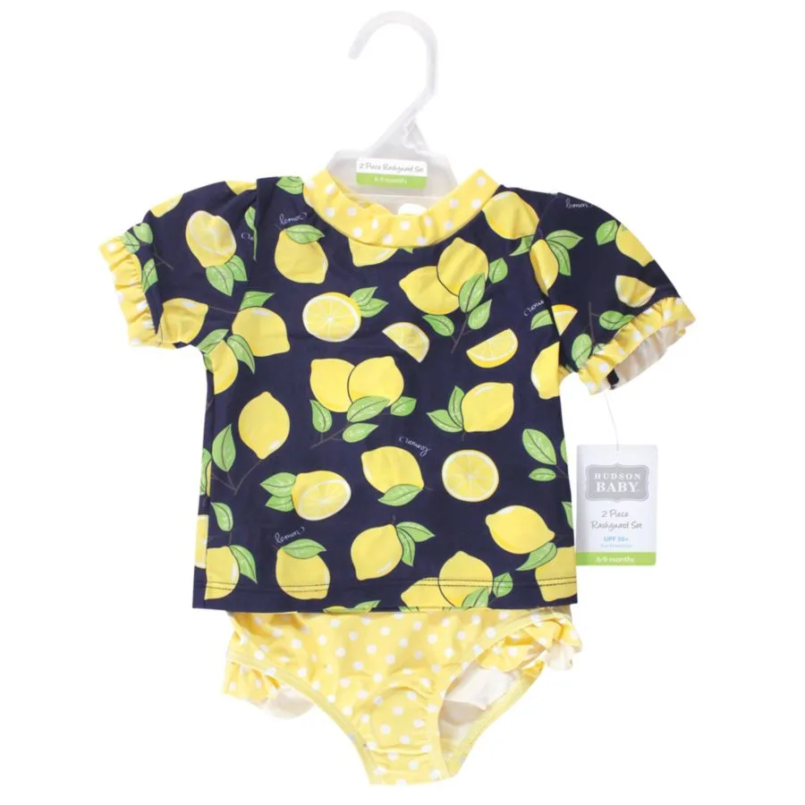 И комплект для плавания «Русалка» Hudson Baby, темно-синий lemons — фото 2