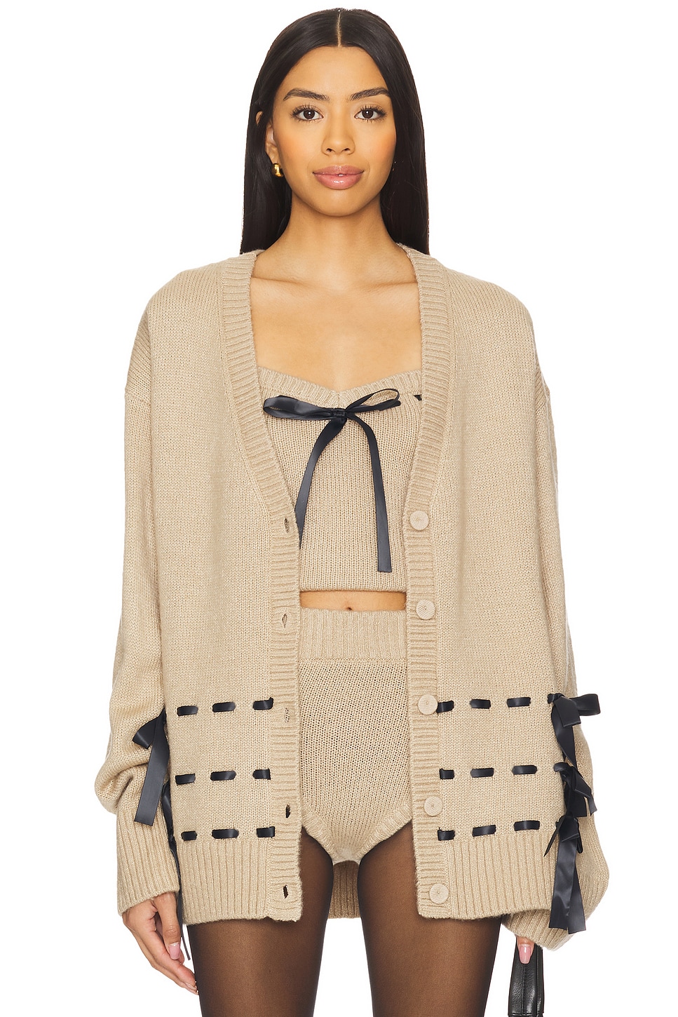

Кардиган солана For Love & Lemons, коричневый