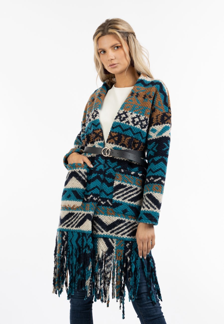 

Кардиган IZIA Cardigan, Türkis Mehrfarbig/Turquoise