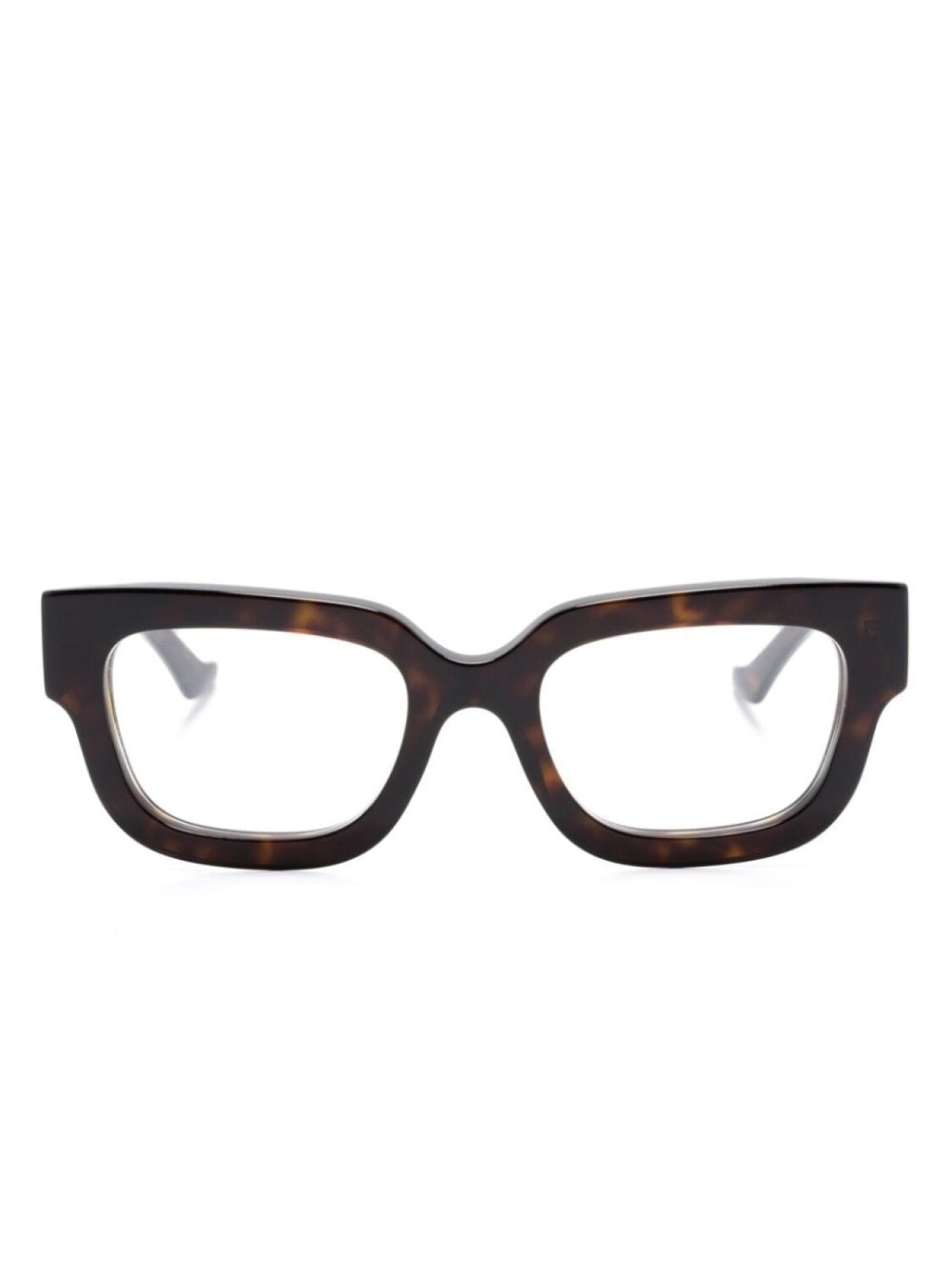 

Gucci Eyewear очки в квадратной оправе, коричневый