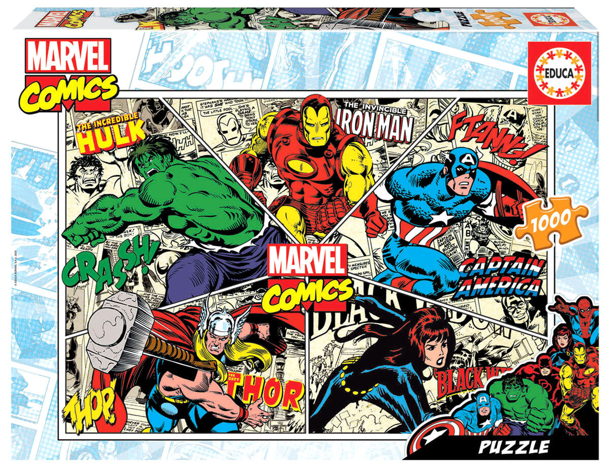 

Educa, пазл, Marvel Comics, 1000 шт.