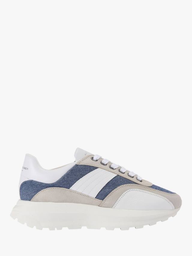 

Кроссовки на шнуровке от гаспара Kurt Geiger London, цвет Blue Denim