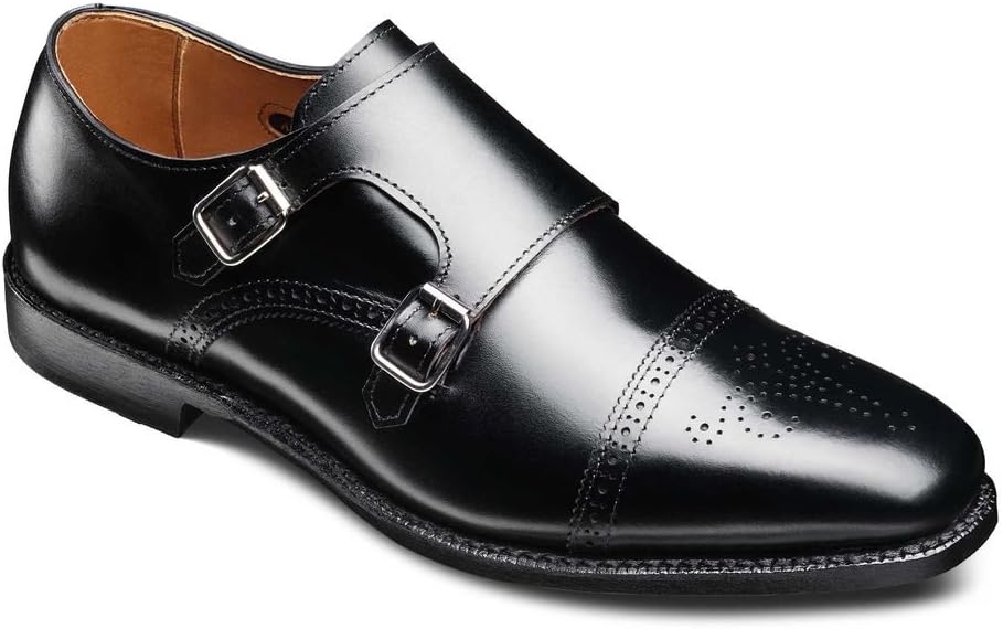 Лоферы Allen Edmonds Men's St.John's Monk-Strap Loafer, черный — фото 2