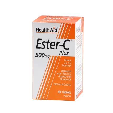 

Health Aid Ester C Plus 500 мг 60 комп.