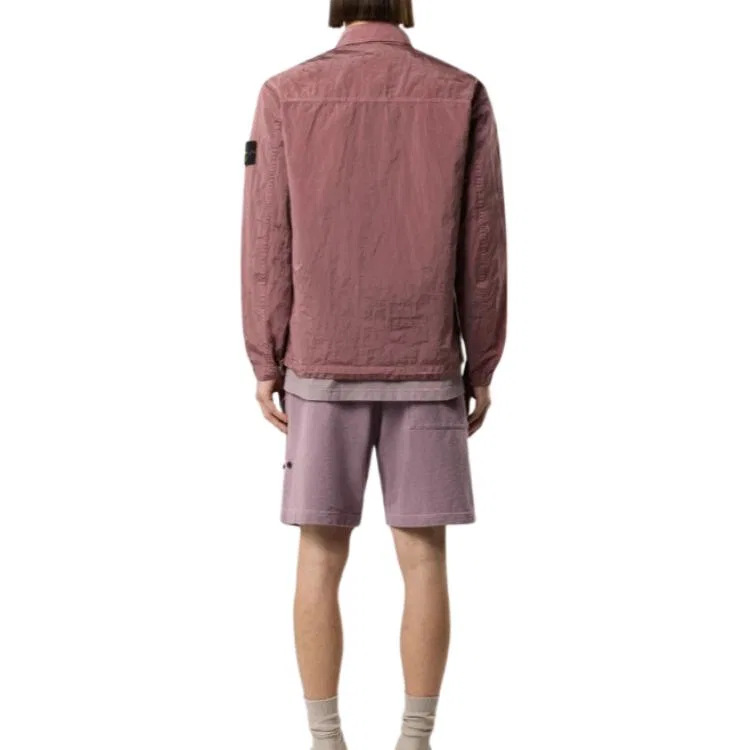 Куртка с карманом на молнии STONE ISLAND, Macadamia — фото 4