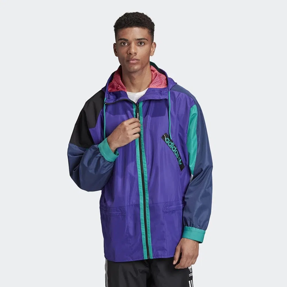Ветровка мужская adidas Originals Pt3 Karkaj, фиолетовый — фото 2