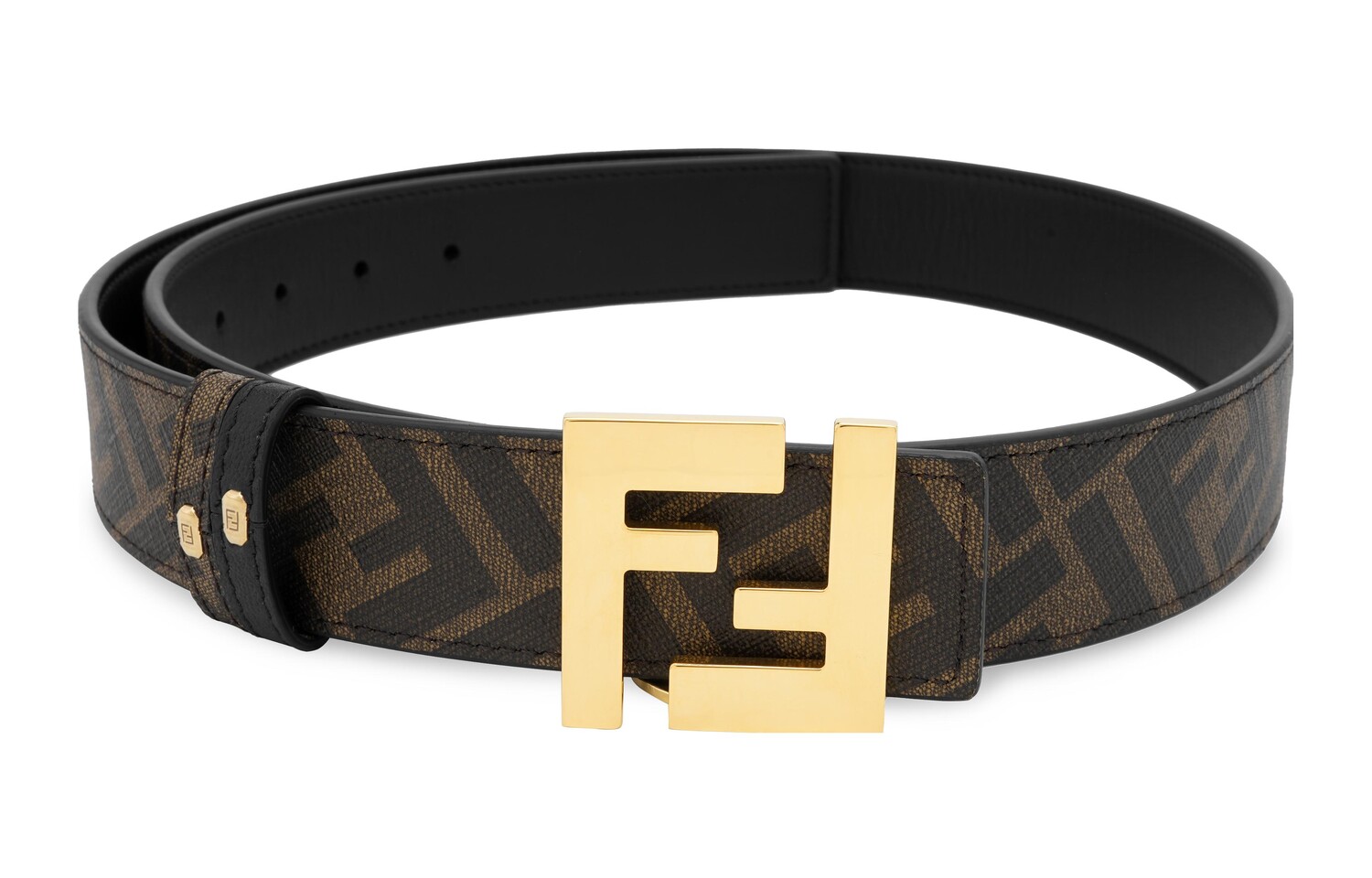 

Кожаные ремни Fendi унисекс, коричневый