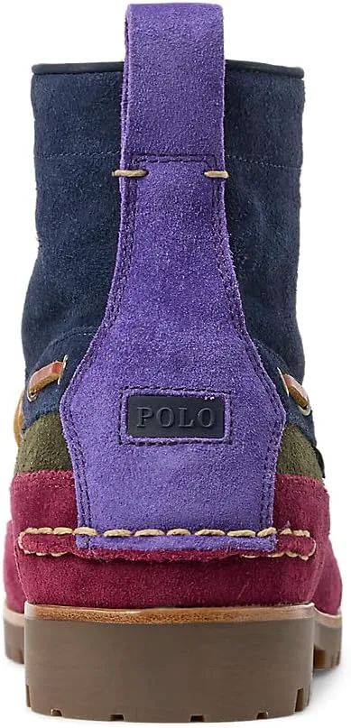Мужские замшевые ботинки POLO RALPH LAUREN Suede-ranger Mid с полувысоким голенищем — фото 2