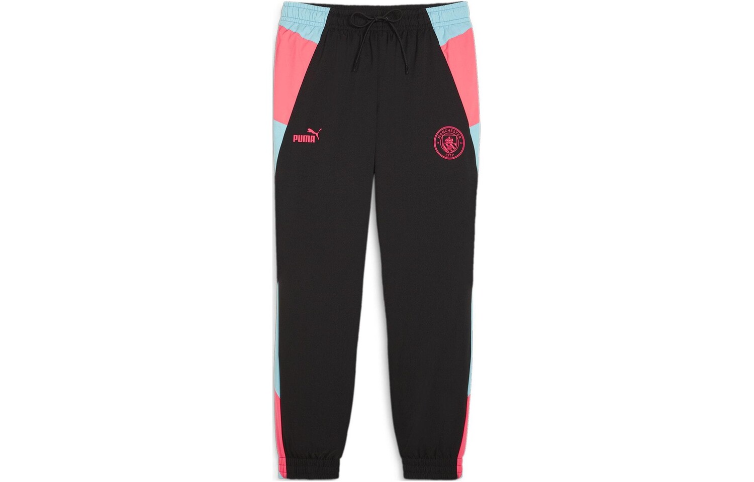 

Трикотажные спортивные штаны Manchester City Football Club, мужские, черные Puma, черный