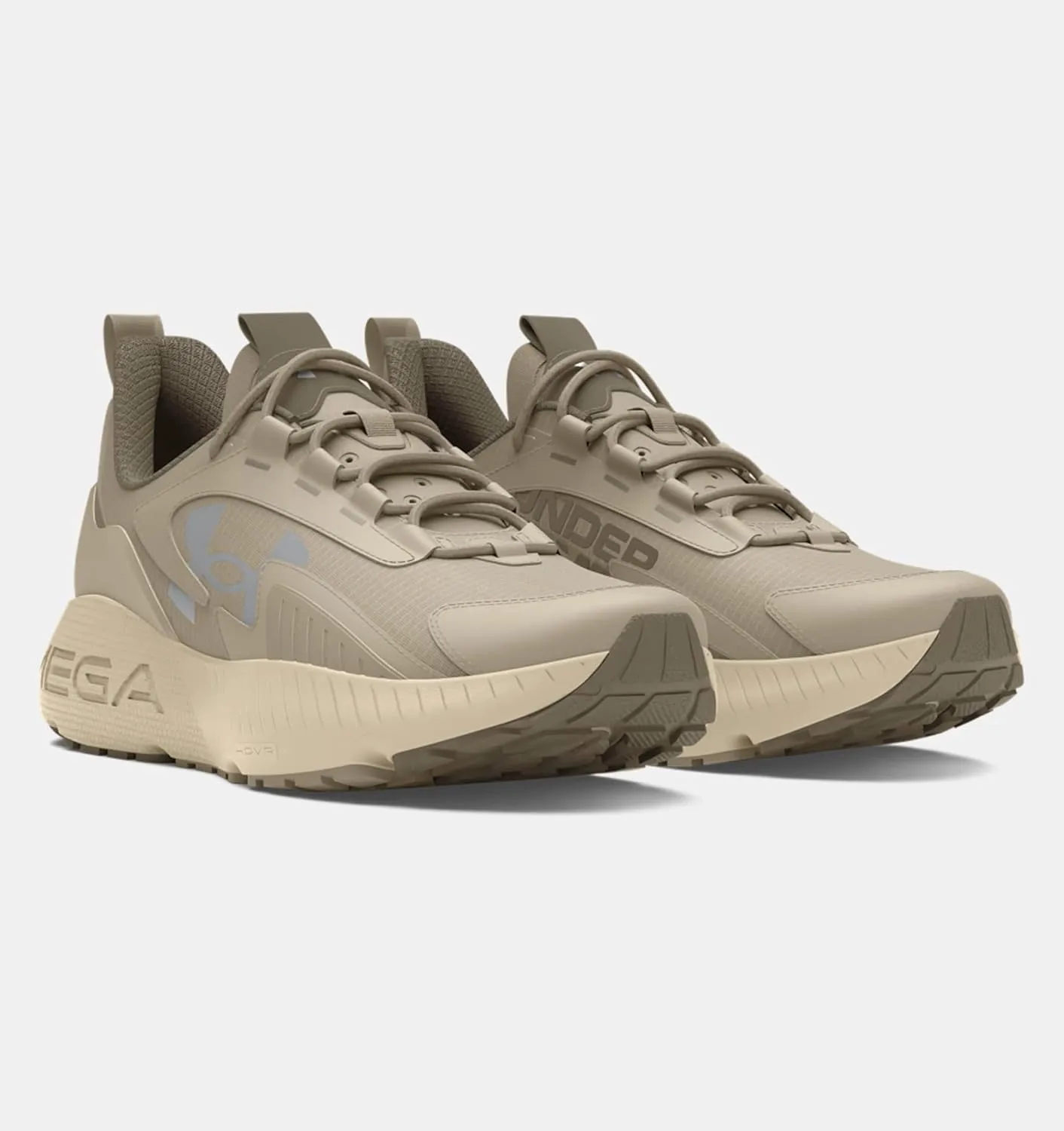 Мужские кроссовки Under Armour HOVR Mega 2 Mvmnt, хаки — фото 3