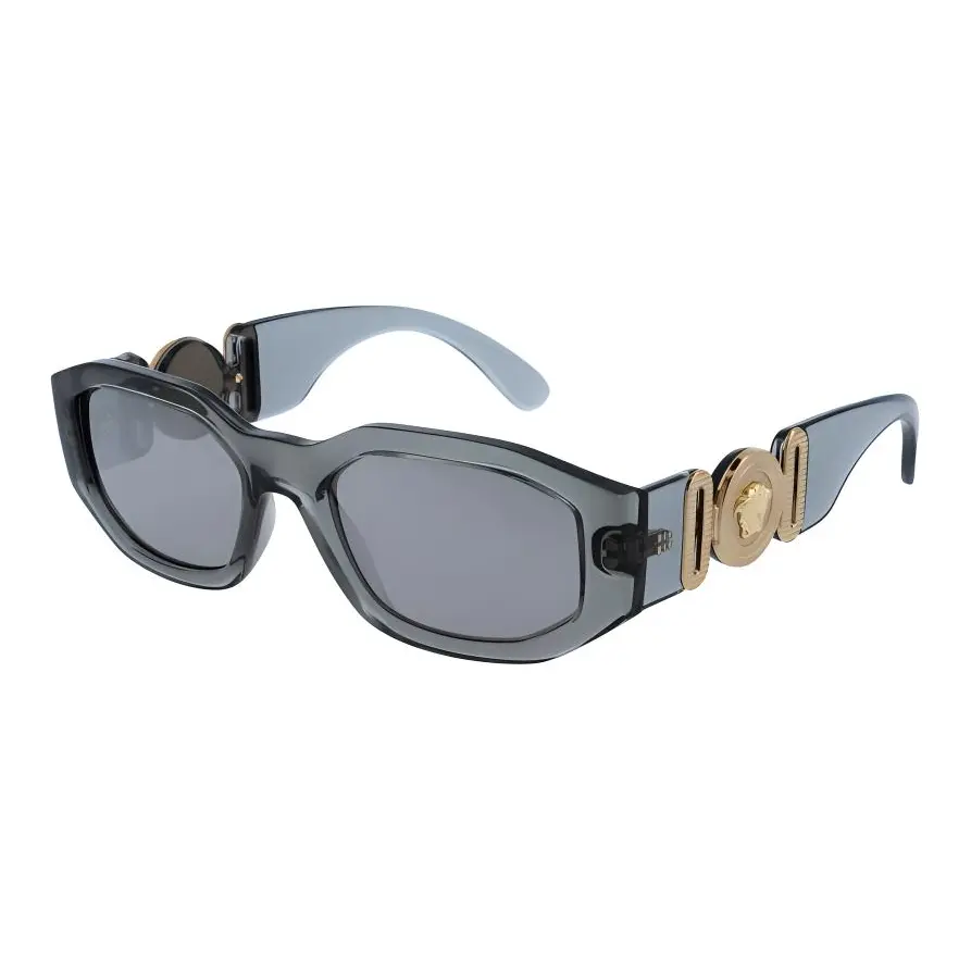 

VERSACE Прямоугольные солнцезащитные очки, Gray