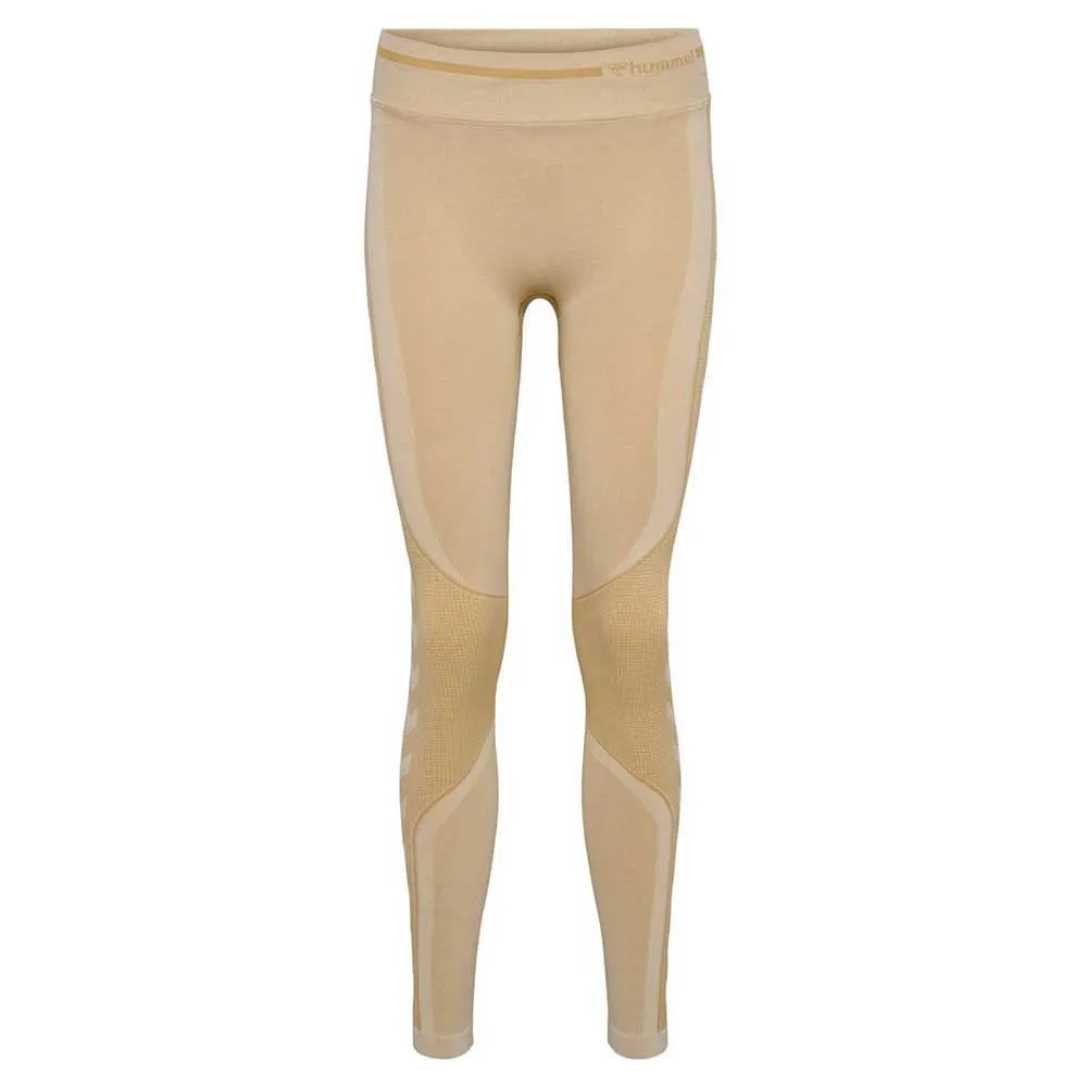 

Леггинсы Hummel Lulu Scrunch Seamless, бежевый