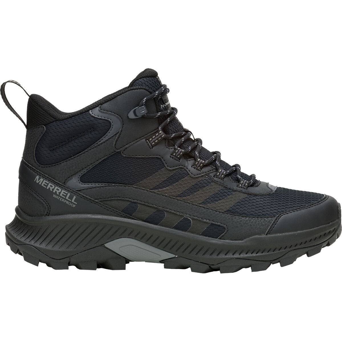 

Скоростные трекинговые ботинки Speed strike 2 mid wp Merrell, черный