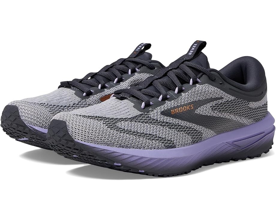 

Кроссовки Brooks Revel 7, цвет Sweet Lavender/Ebony/Alloy