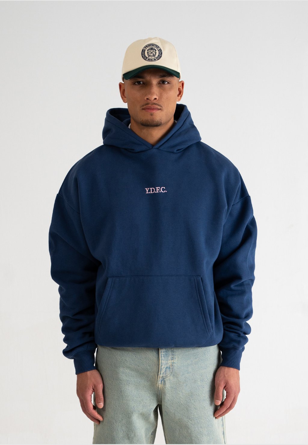 

Толстовка Hoodie PROHIBITED, синий