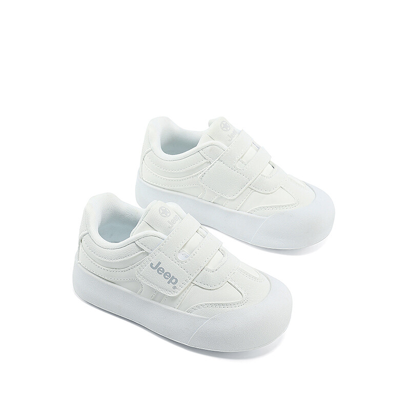 Детские кроссовки для скейтбординга Kids Low-top Light Blue Jeep, цвет Off-white — фото 3