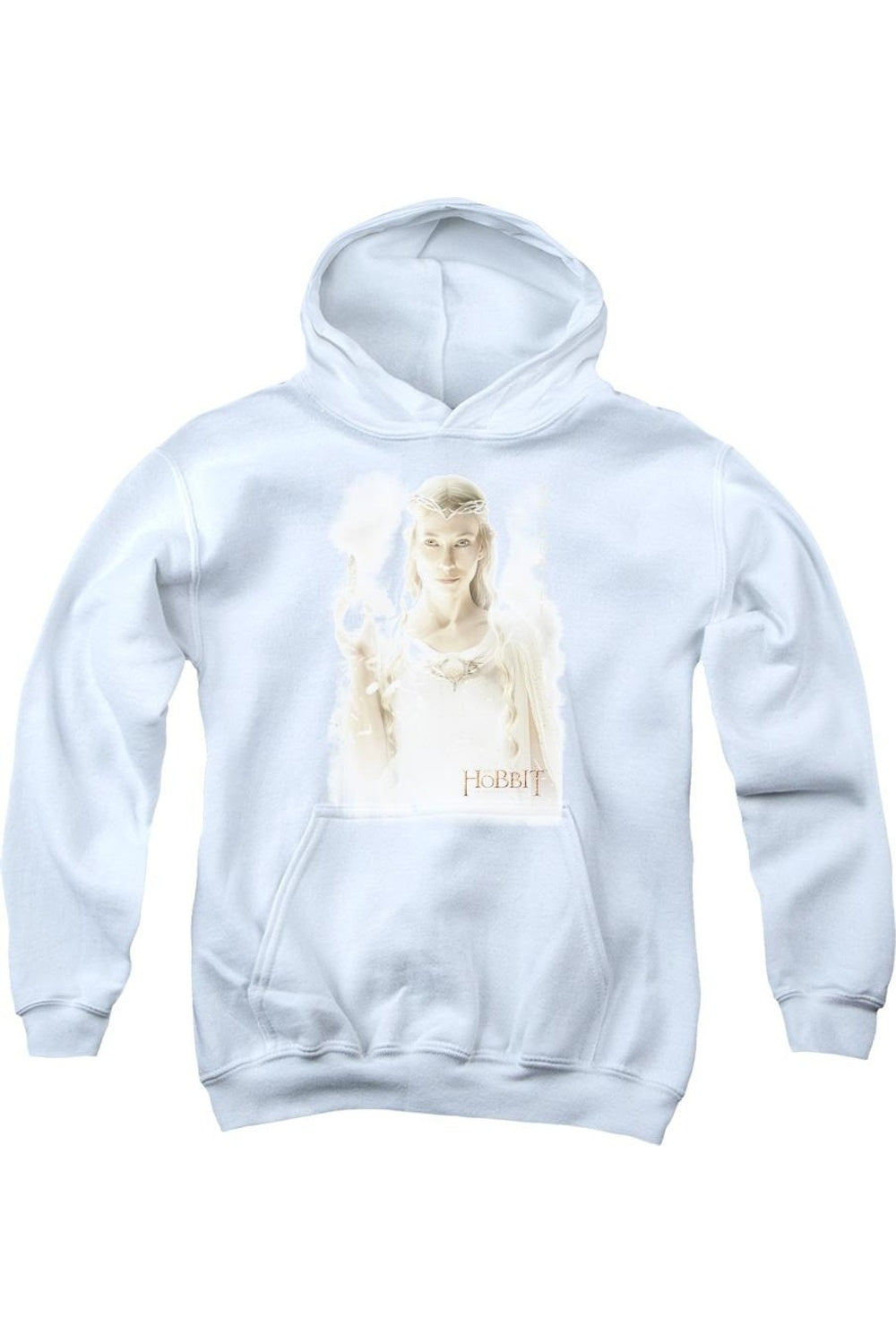 

Толстовка с капюшоном Hobbit Galadriel Youth Gildan, белый
