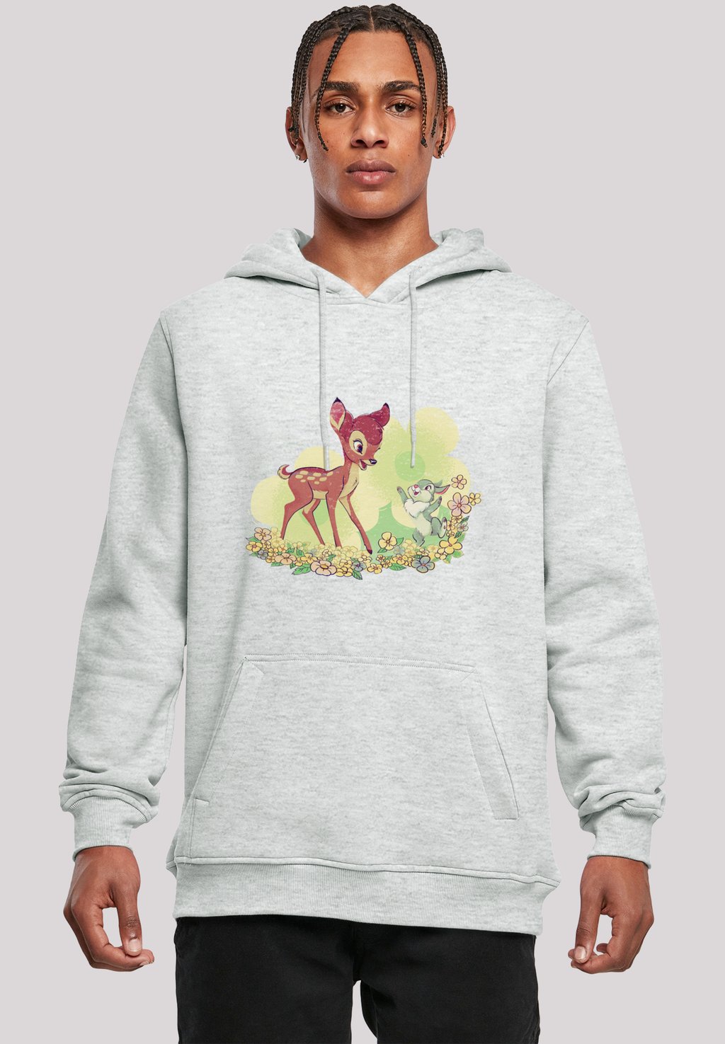 

Толстовка DISNEY BAMBI THUMPER PLAYING F4NT4STIC, серый