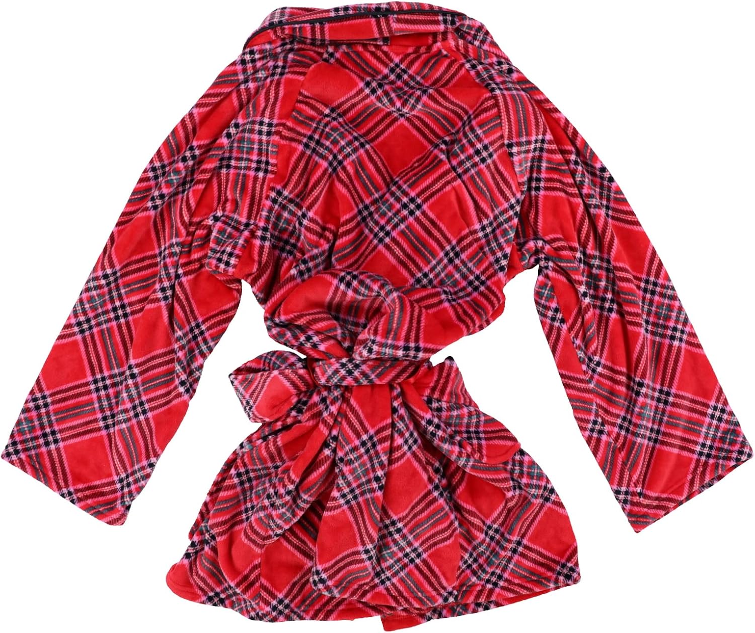 Короткий уютный халат Victoria's Secret, халаты для женщин (XS-XXL), Red Plaid — фото 2
