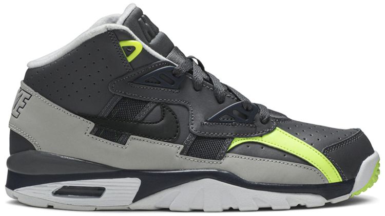 

Кроссовки Nike Air Trainer SC GS 'Dark Grey Navy Volt', серый