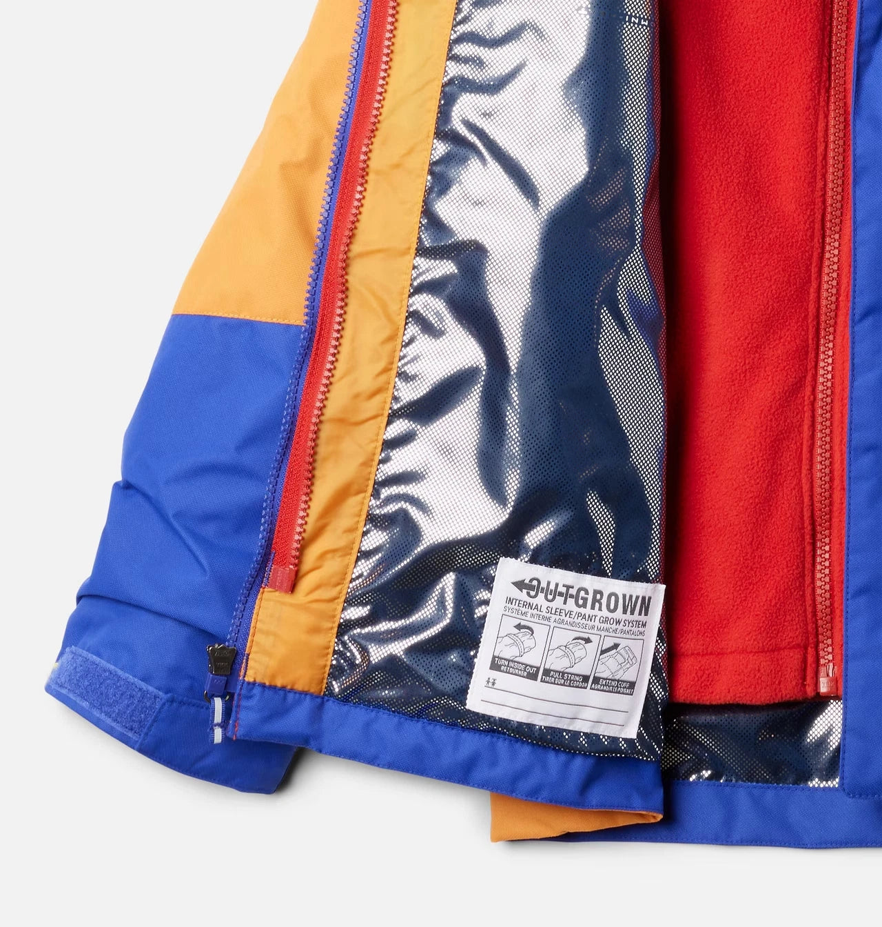 Детская водонепроницаемая куртка Columbia Bugaboo III Interchange Jacket Boys Multi Waterproof Full Zip JAX253 — фото 3