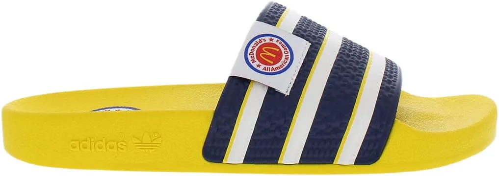 Мужские сандалии Adidas Originals AdiletteSlide, желтый/темно-синий