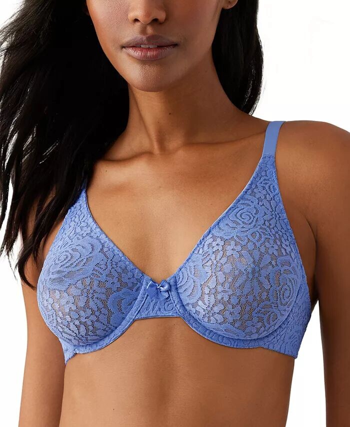 

Бюстгальтер Halo Lace Molded Underwire 851205, чашка до G Wacoal, фиолетовый