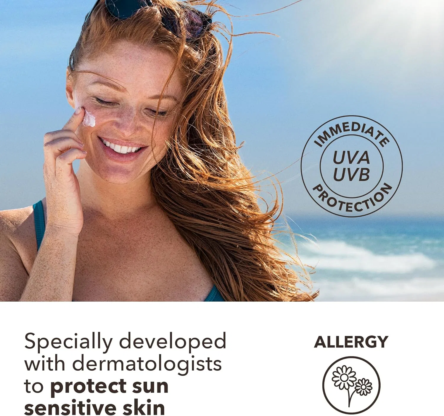 Крем для лица SPF50 PIZ BUIN Для чувствительной кожи Allergy Day — фото 4