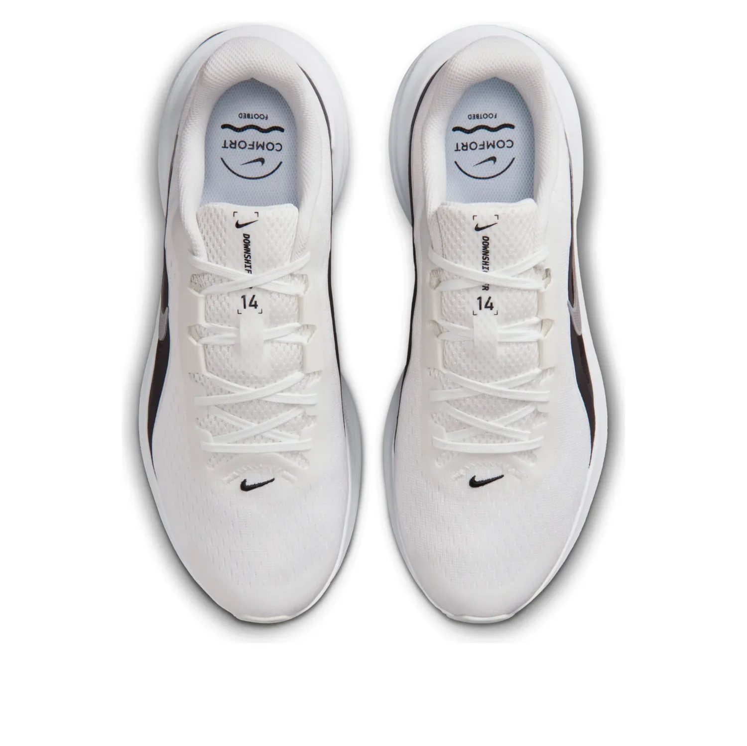 Кроссовки Nike Downshifter 14 'Summit White Silver Black' — фото 2