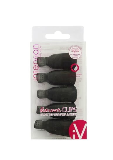 

Зажимы для снятия лака 5 шт. Inter Vion, Remover Clips, Inter-vion