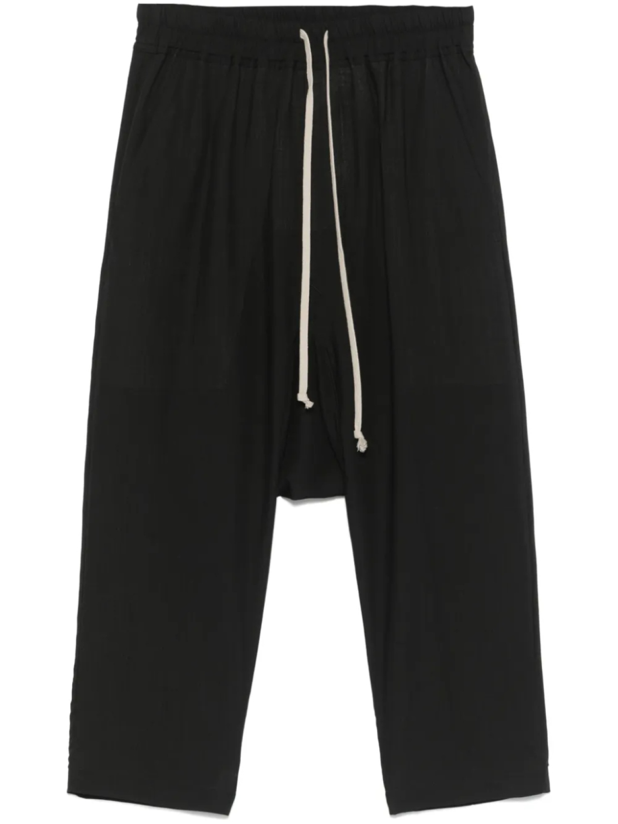 

Rick Owens укороченные брюки с кулиской, черный