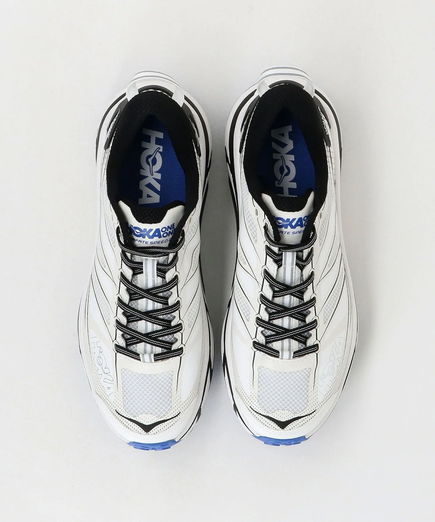 Мужские кроссовки для бега HOKA Mafate Speed 2 белые — фото 4