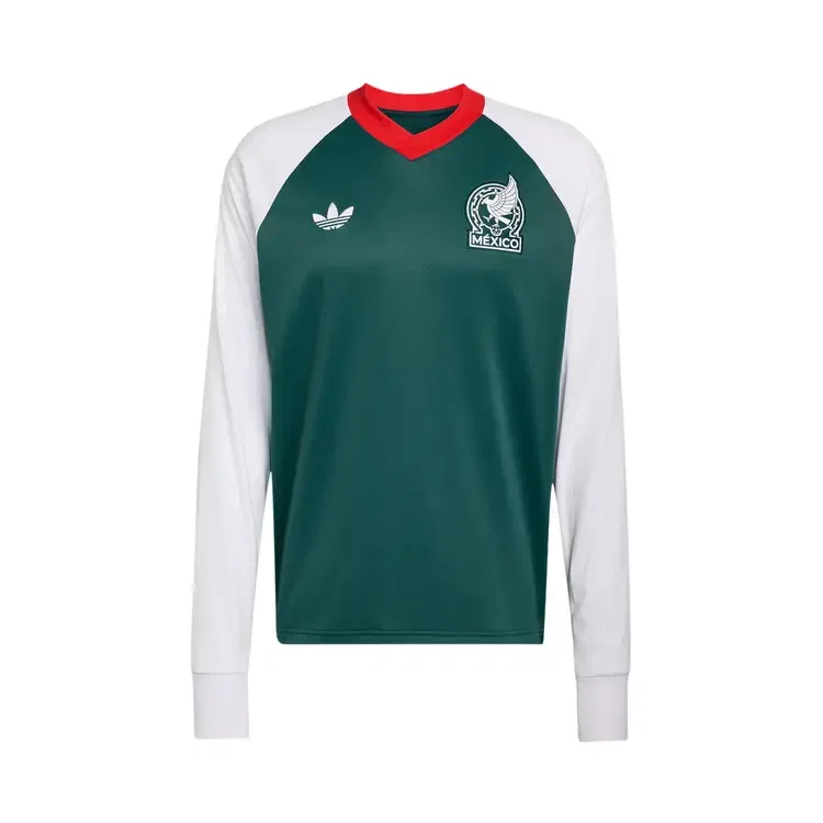 Лонгслив Adidas Mexico 26 Away Pre Match, белый