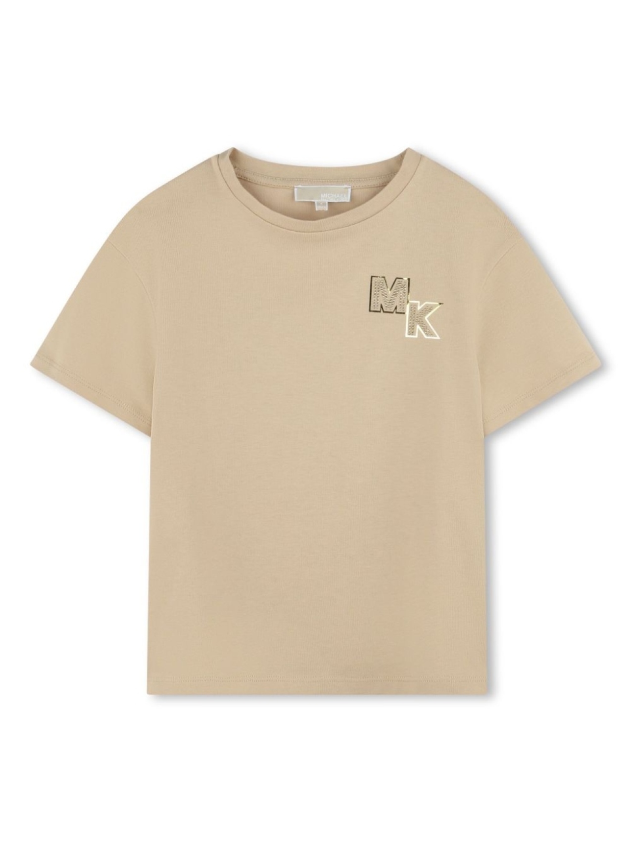 

Michael Kors Kids футболка с логотипом, нейтральный цвет