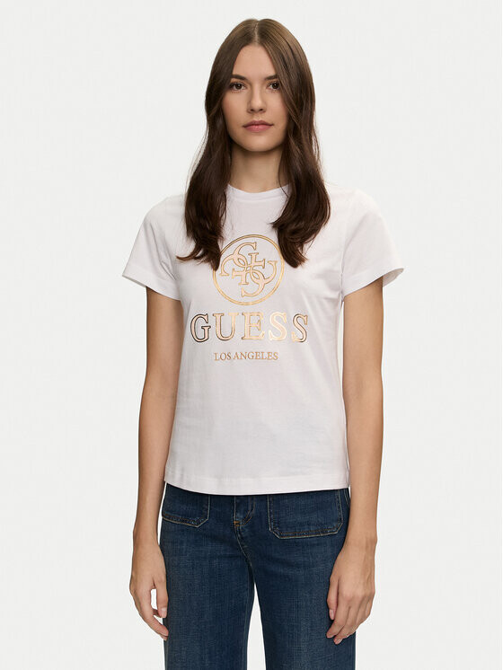 

Футболка стандартного кроя Guess, белый