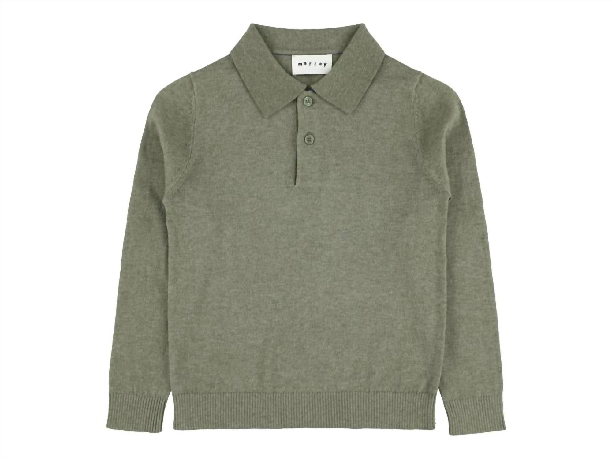 

Детская поло Tjarlie в цвете Safari Park Green Morley