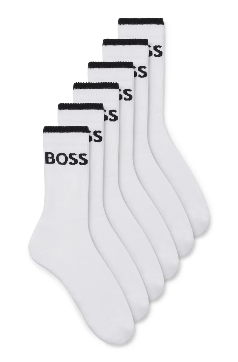 

Деловые носки BOSS "6P QS Stripe CC" (6 шт. в упаковке), белый