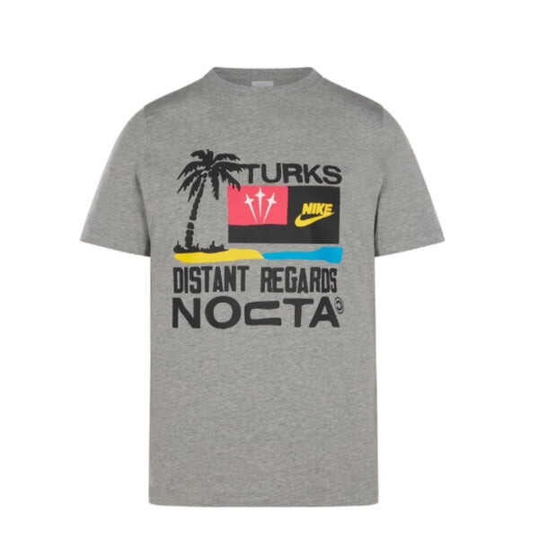 

Футболка x nocta drake t&c сувенирная футболка кактус Nike, серый