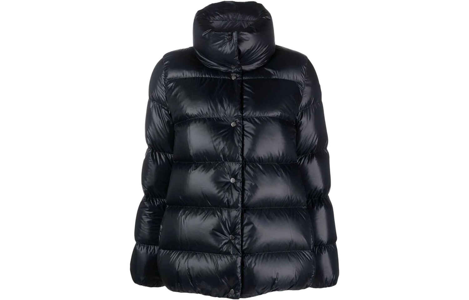 

Пуховик женский синий Moncler