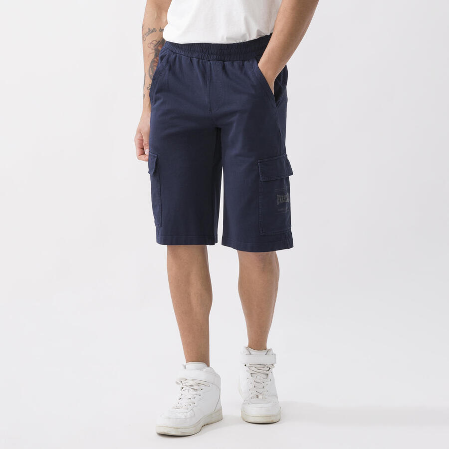 

EVERLAST Бермудские джинсы с динамическим рантом из плотного джерси синего и темно-синего хлопка