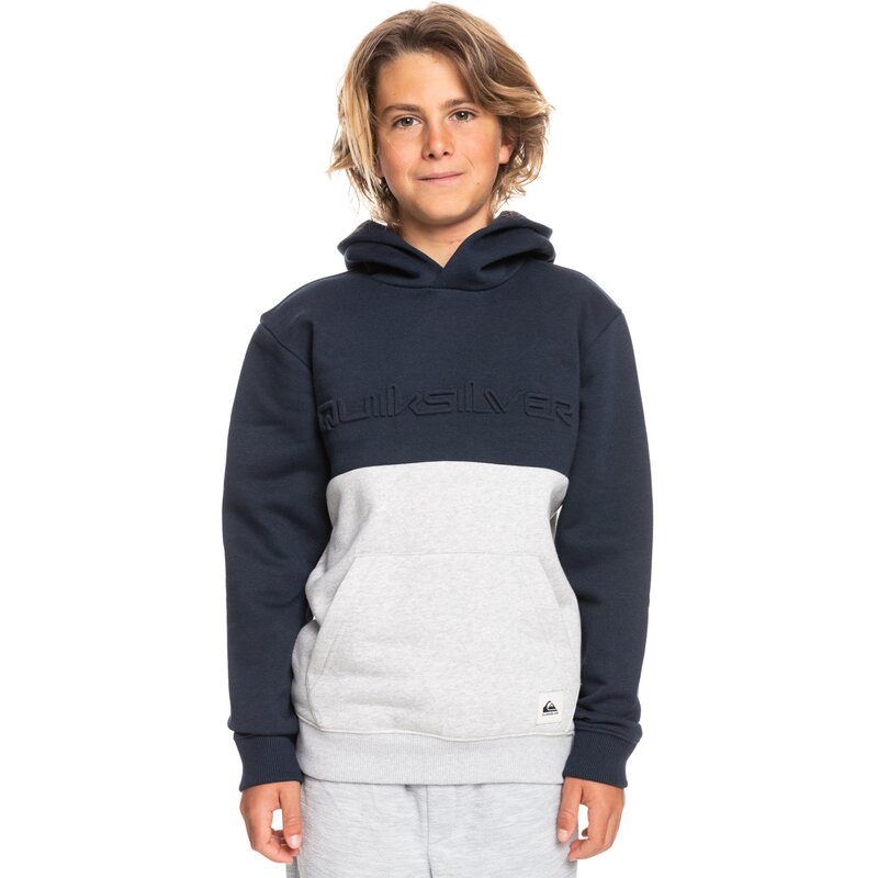 Толстовка с капюшоном embosshoodyouth b otlr Quiksilver, синий — фото 3