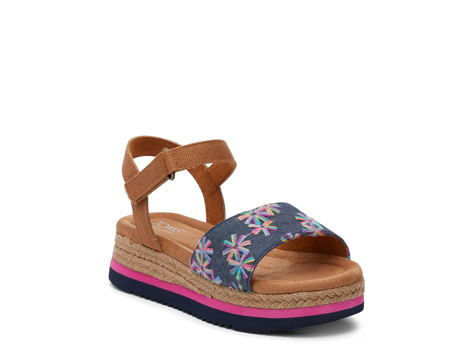 

Сандалии Diana Espadrille Wedge Sandal Toms, цвет multicolor