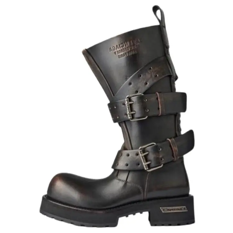 Balenciaga Venom Knee high Boots Women's Brown
