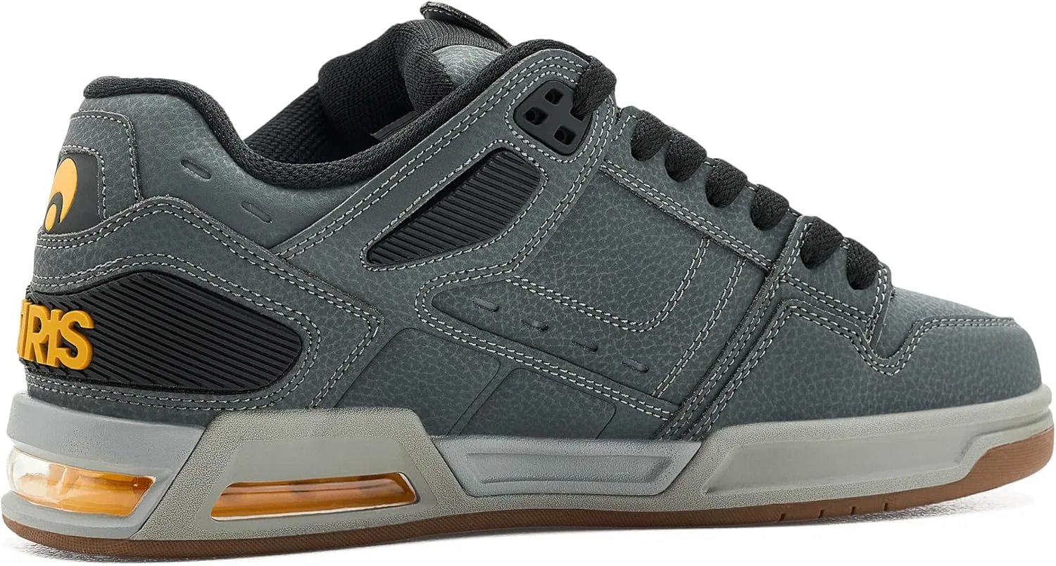 Кроссовки для скейтбординга Osiris, цвет Charcoal/Black/Gold — фото 3