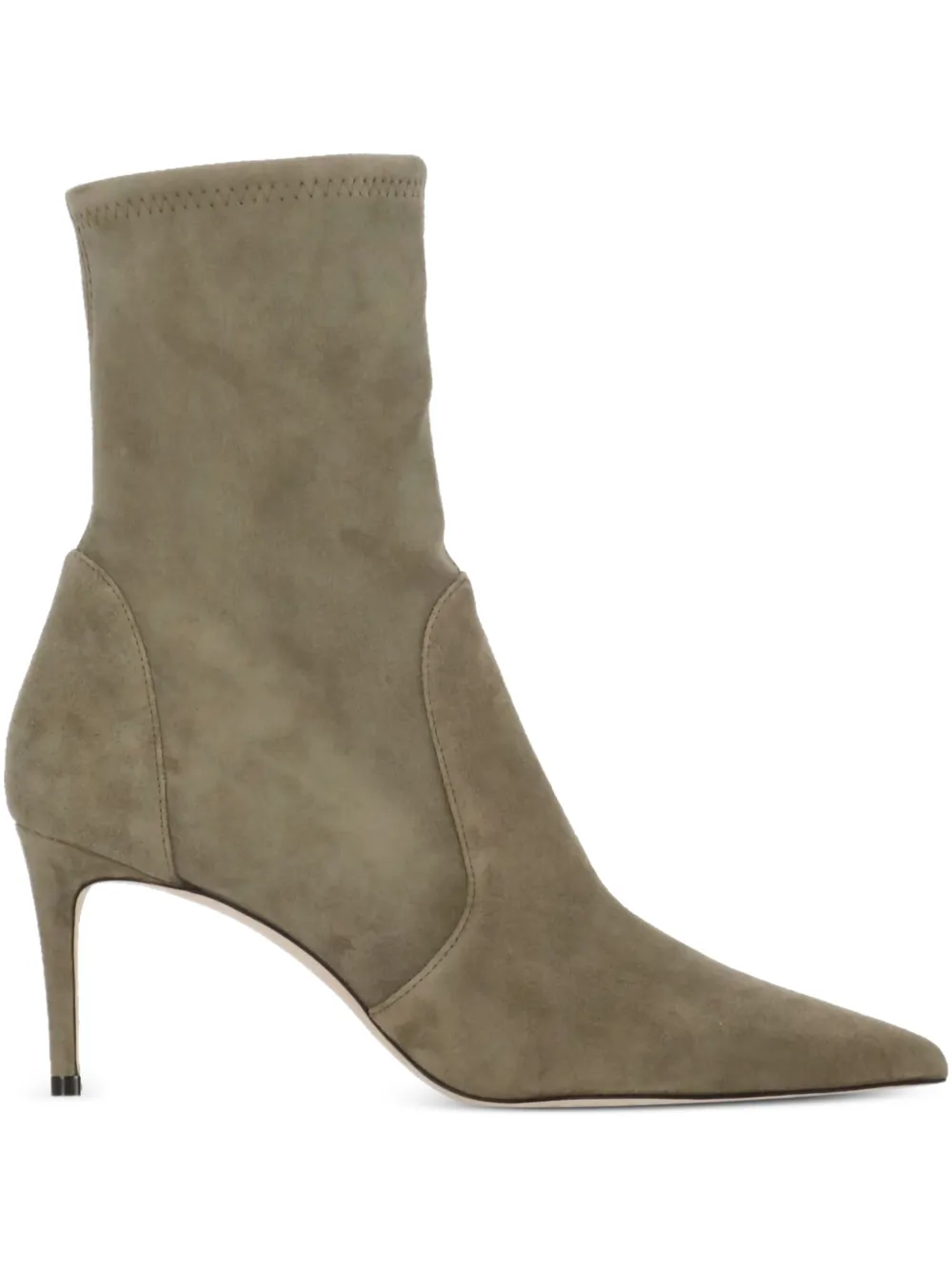Ботинки Stuart Power на каблуке 70 мм Stuart Weitzman, нейтральный