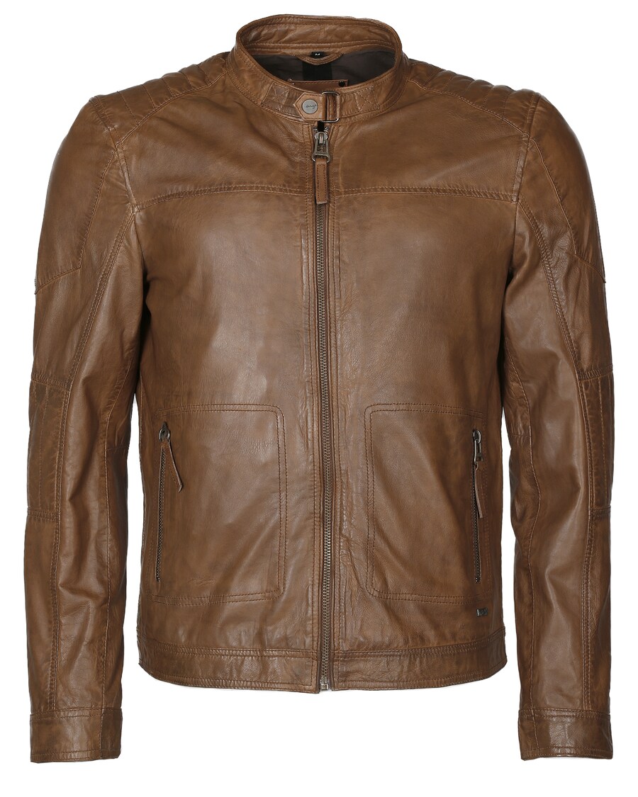 

Кожаная куртка Maze Between-Season Jacket Jack, карамельный