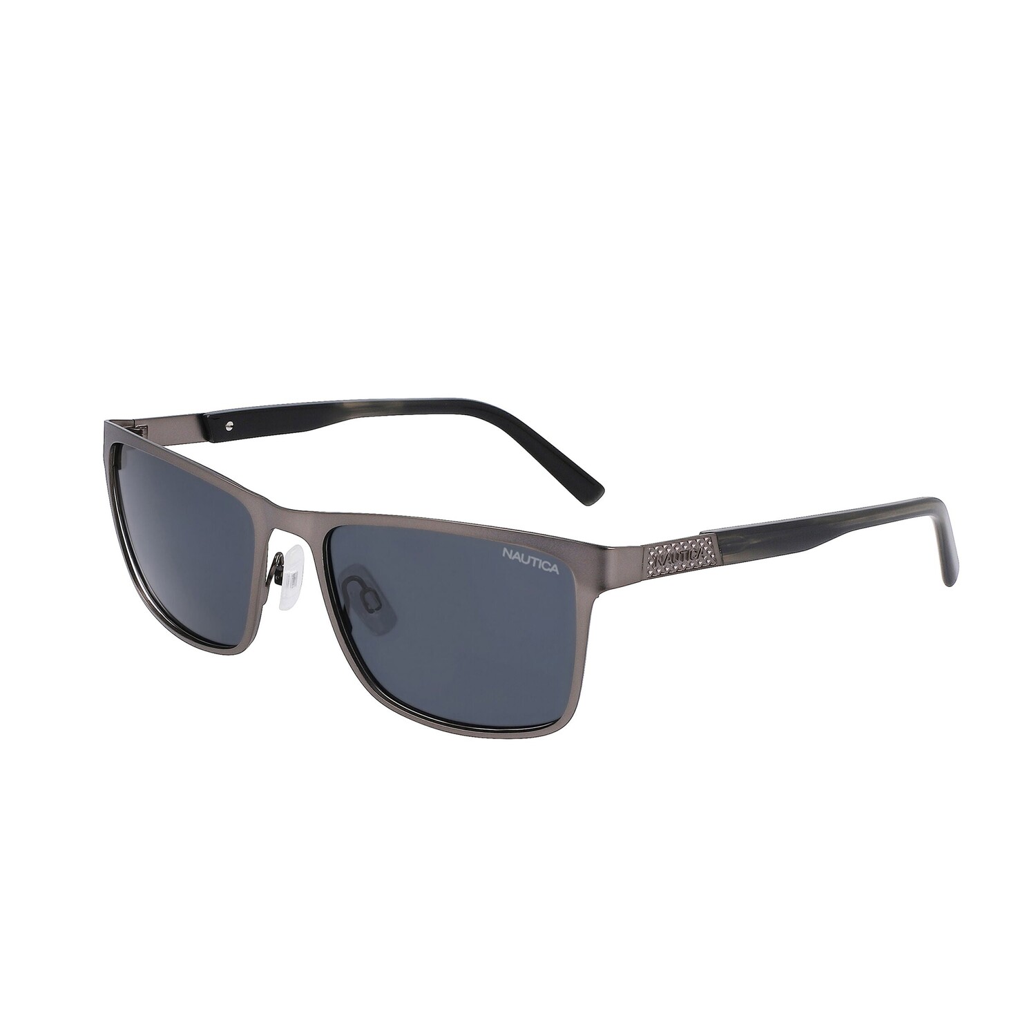 

Мужские прямоугольные солнцезащитные очки Nautica, цвет Cobblestone Htr B1068