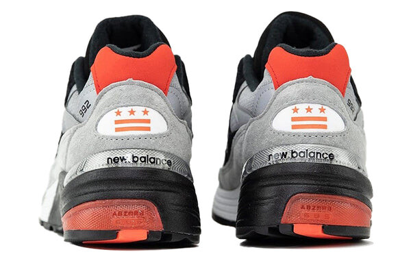 Кроссовки dtlr x 992 сделано в сша New Balance, серый — фото 4