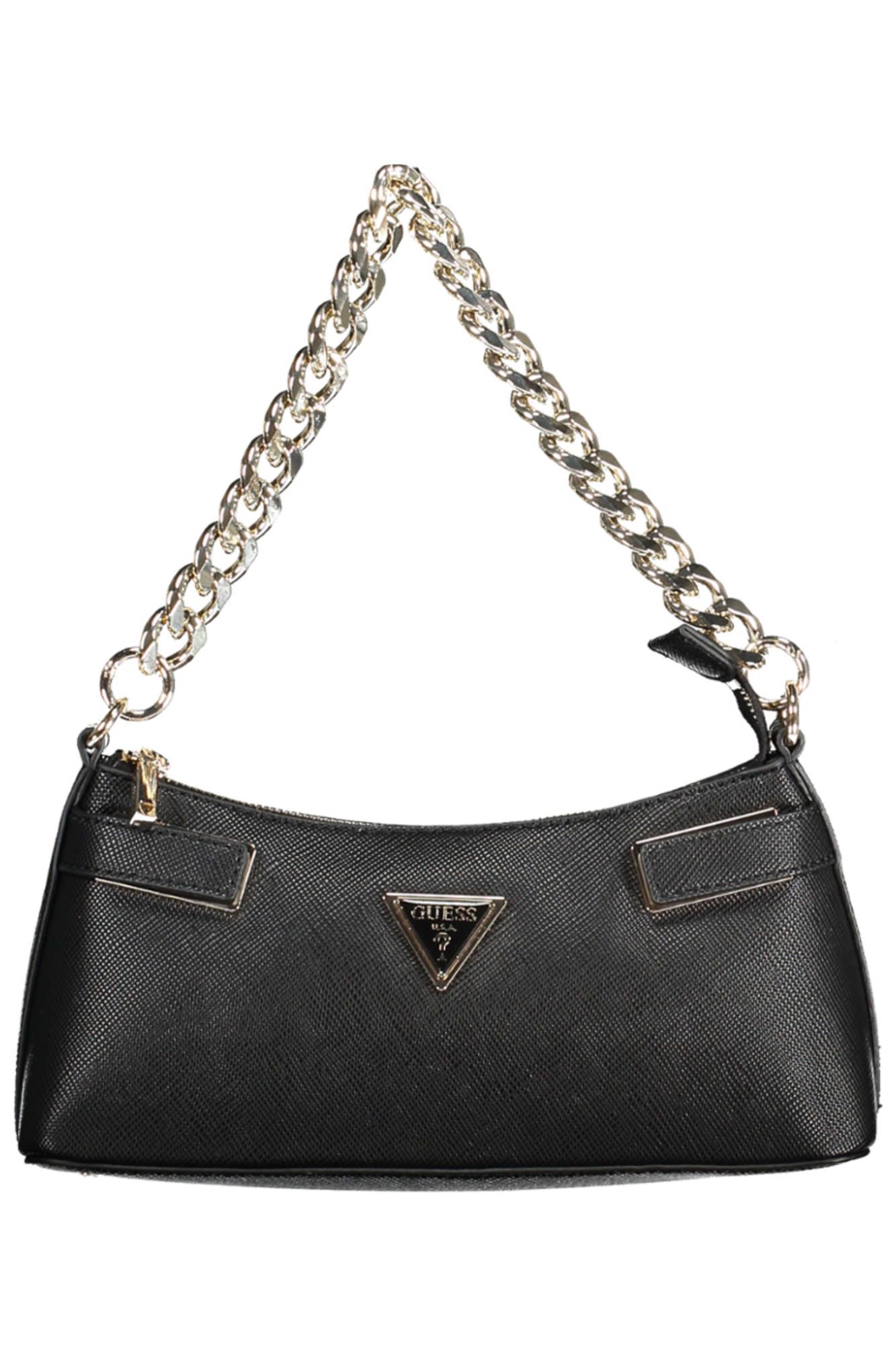 

Черная женская сумка из полиуретана Guess Shoes